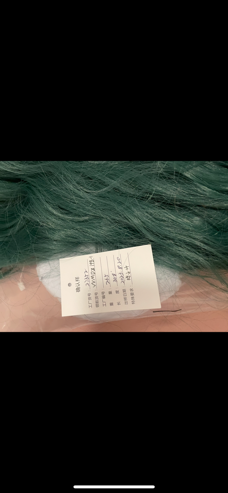 Tranquil Oasis | Synthetic Wig | Green | 30 inches