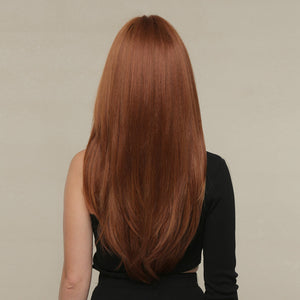 Kimmy Possible | Synthetic Wig | Brown | 23 inches| [Sample]