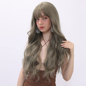 Taupe Whispers | Synthetic Wig | Taupe | 28 inches