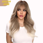 Golden Aura | Synthetic Wig | Gold | 24 inches