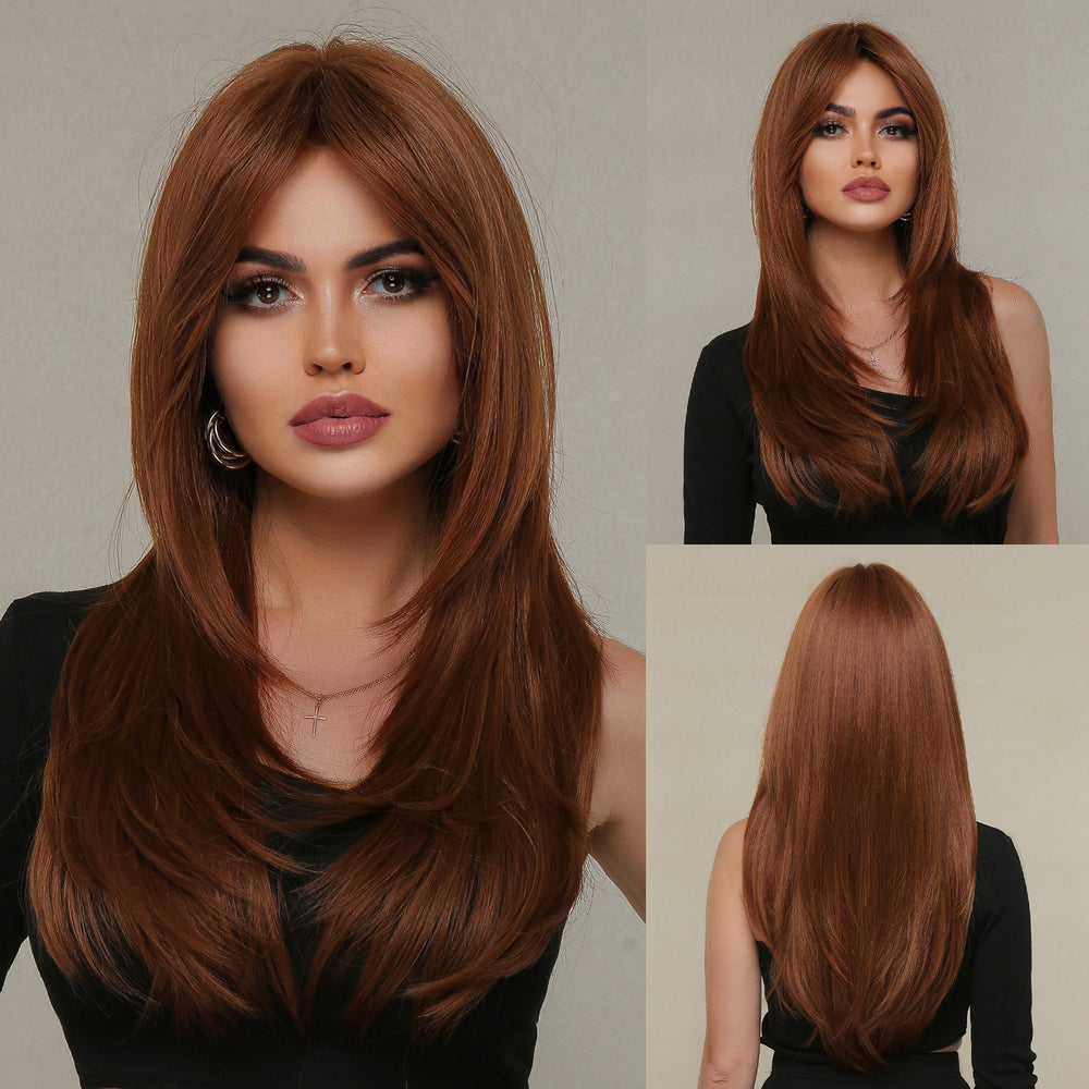 Kimmy Possible | Synthetic Wig | Brown | 23 inches