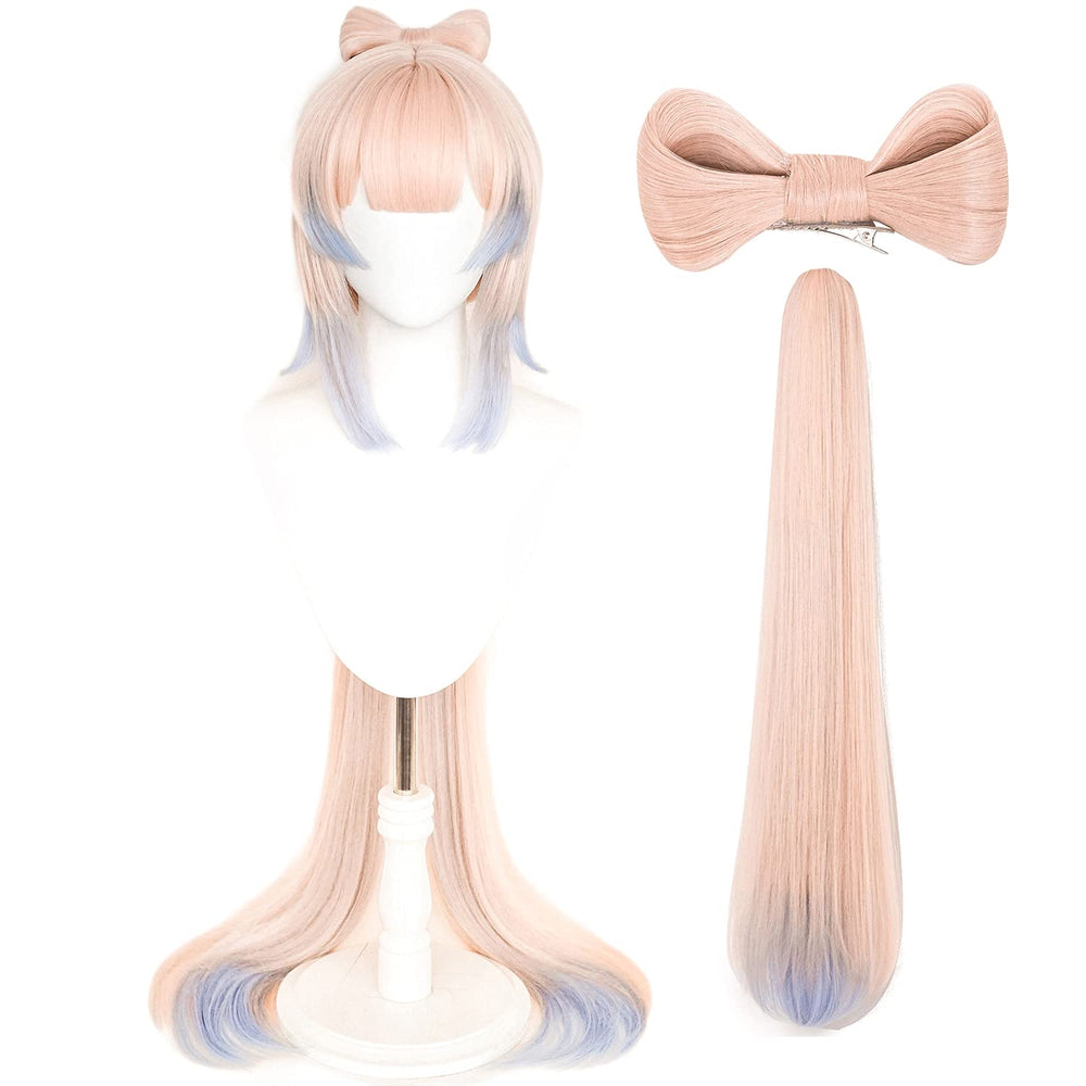 Kokomi | Cosplay Wig | Pink Mixed Blue