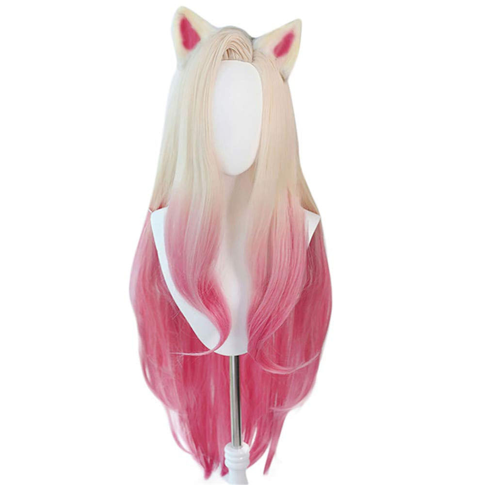 Ahri | Cosplay Wig | Blond and Pink
